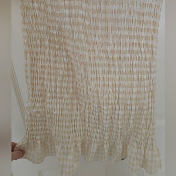 Momyknows Ruffle Off Shoulder Baby Shower Maternity Dress large - Picture 6 of 9